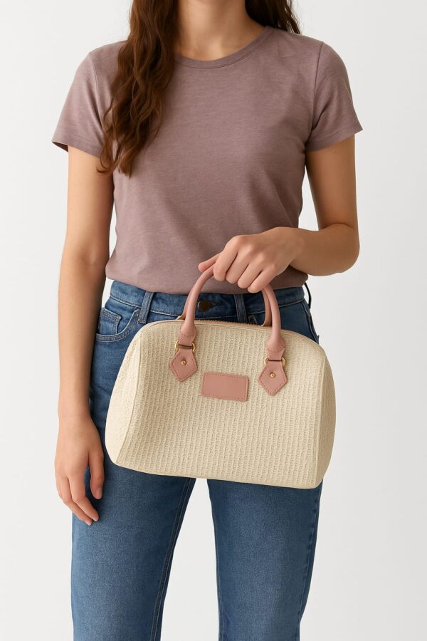Bolso "Bowling" Rosa