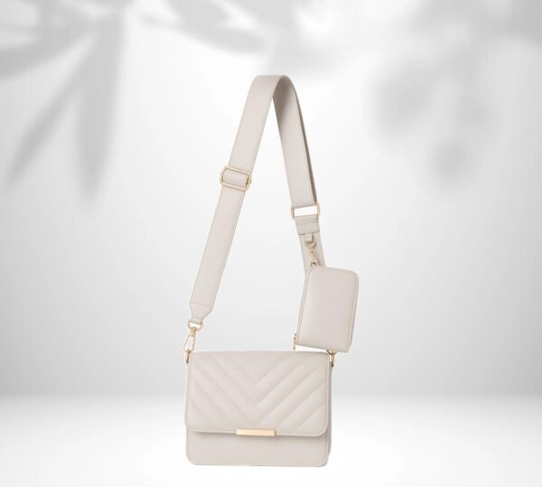 Bolso " Set Elegancia" marfil - Imagen 2