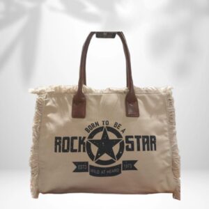 Bolso tote "Rock Star"