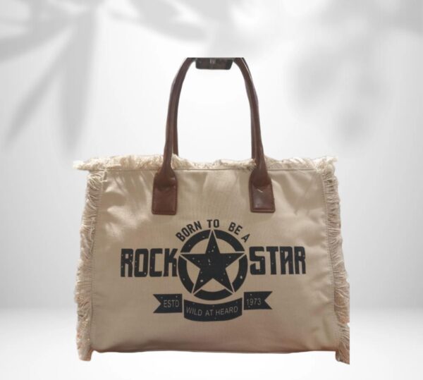 Bolso tote "Rock Star"