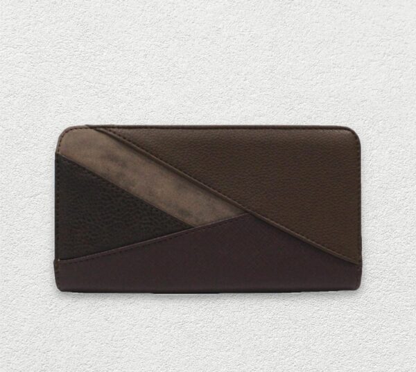 Cartera "Dakar" Tricolor de Bloques Geométricos - Imagen 5