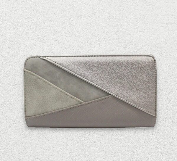 Cartera "Dakar" Tricolor de Bloques Geométricos - Imagen 9