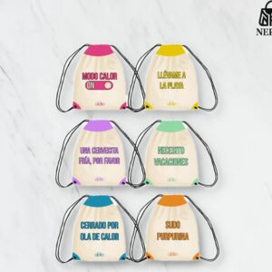 Mochilas Frases De Verano