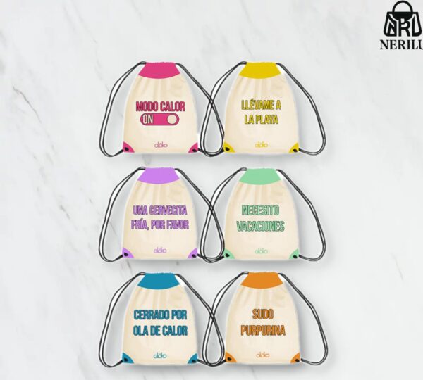 Mochilas Frases De Verano